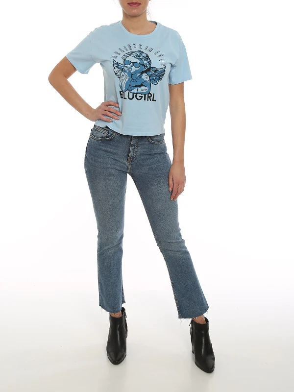 Graphic Printing Crop T-Shirt - Image 2