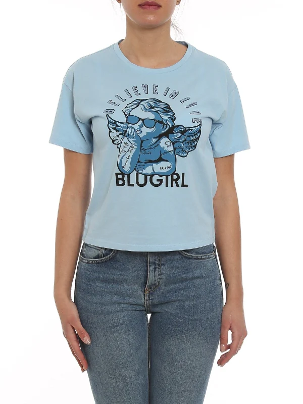Graphic Printing Crop T-Shirt - Image 3