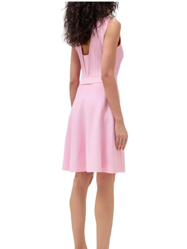 Logo Belt Detail Mini Dress - Image 3