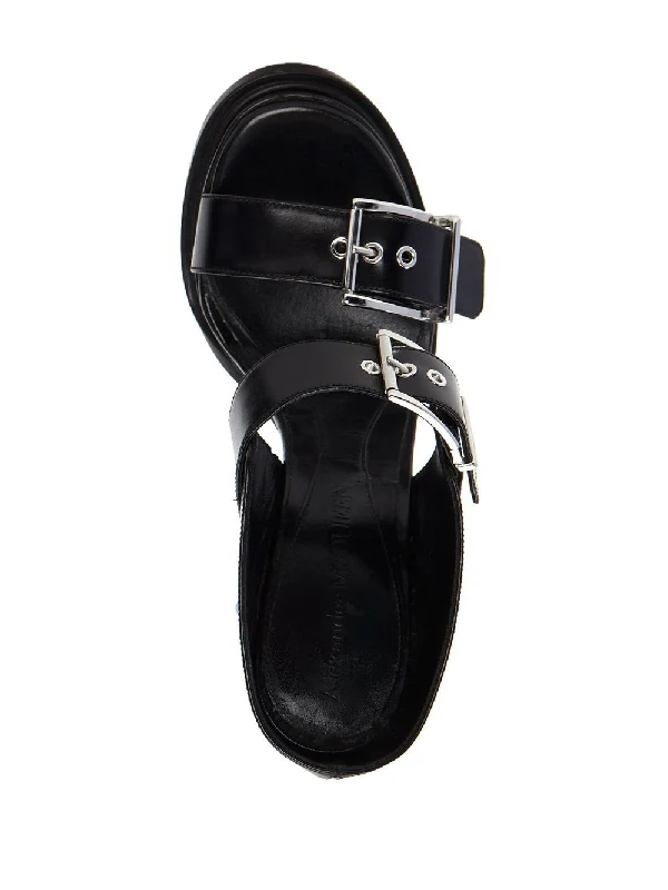 Buckle Strap Platform Sandal
  Heels - Image 2
