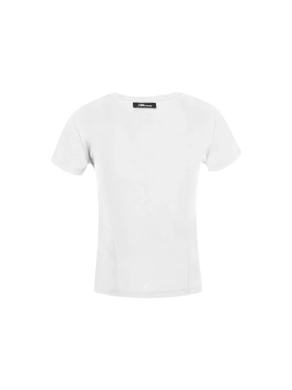 Crystal Logo Cotton T-Shirt - Image 2