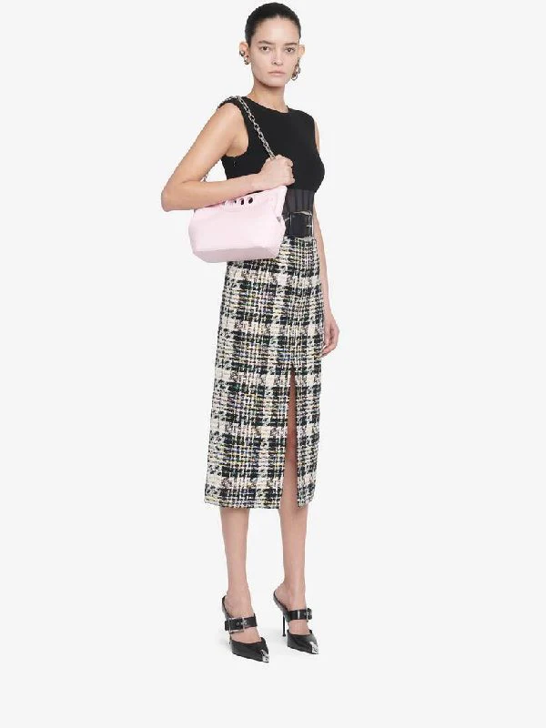 Chain Strap Leather Small Peek Bag - Image 2