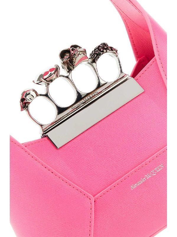 Calf Leather Jewel Hobo Mini Bag - Image 6