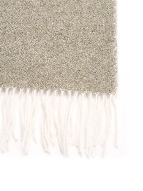 Malo Logo Fringe Muffler - Image 2