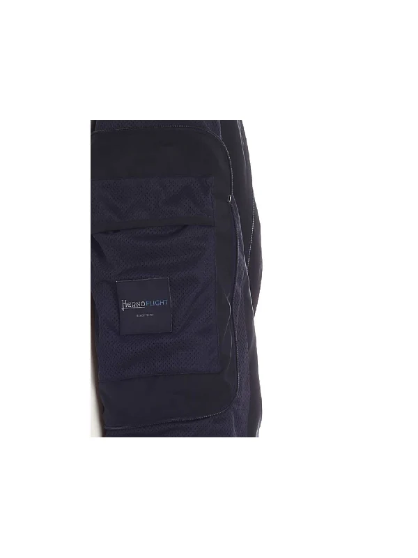 Black High Neck Button Jacket - Image 4