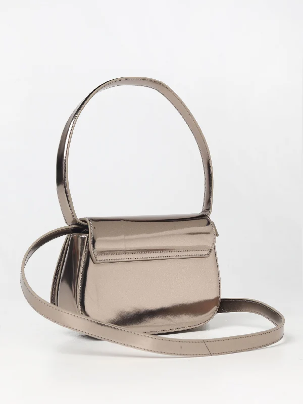 1dr Logo Plaque Metallic Leather Shoulder
  Bag - Image 2