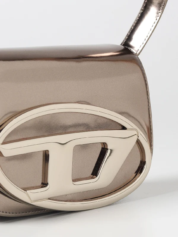 1dr Logo Plaque Metallic Leather Shoulder
  Bag - Image 3