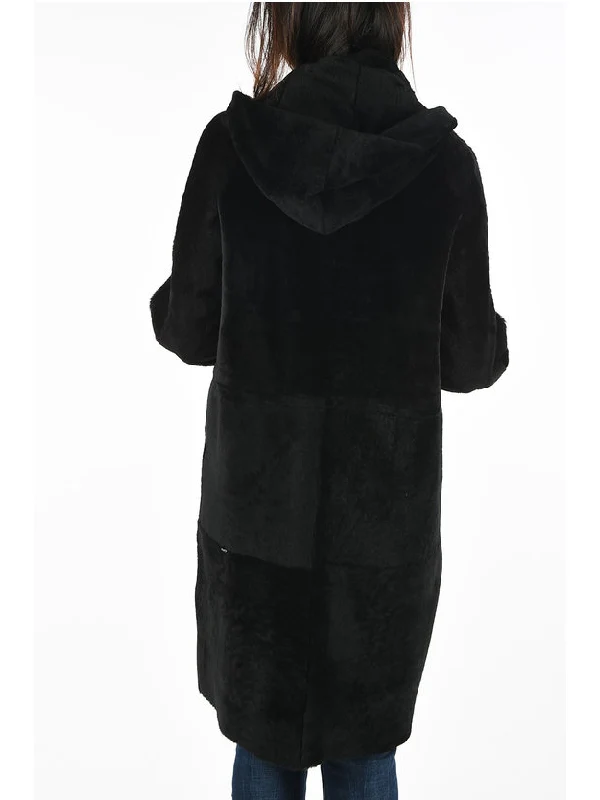 Listy Leather Zip-Up Hooded Coat - Image 6