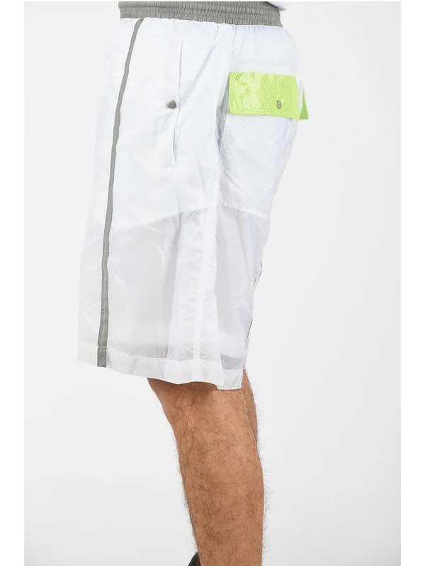 Contrast Band Bermuda Shorts - Image 3