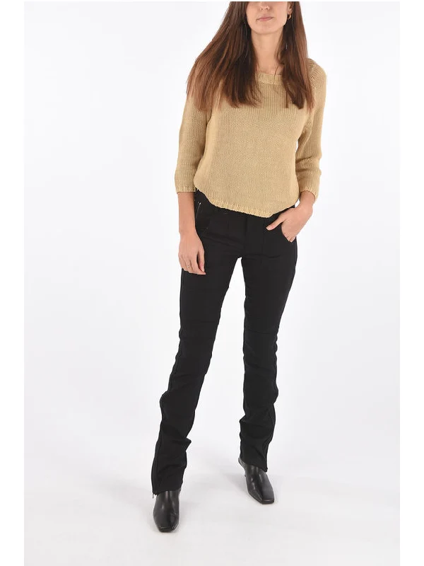 Perkuno Zipper Hem Biker Pants - Image 4