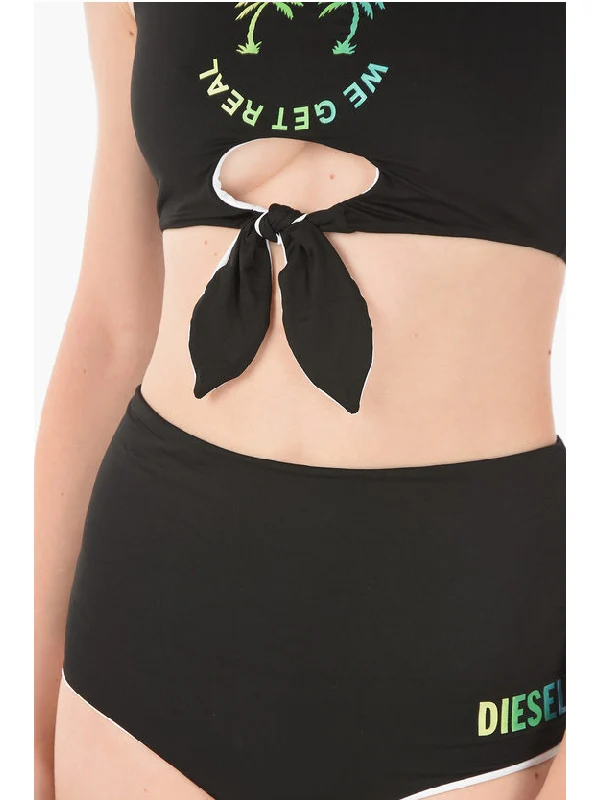 Printing Cutout Bikini Top - Image 3