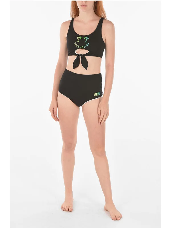 Printing Cutout Bikini Top - Image 4