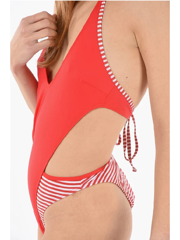 Bfsw Katrien Stripe Detail Swimsuit - Image 3