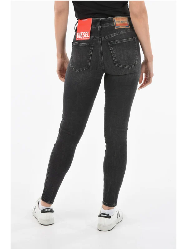 Dark Washed 2017 SLANDY Skinny Fit Jeans Denim Pants - Image 2