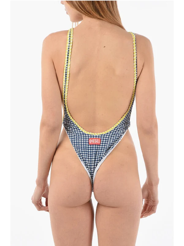 Bfsw Tessah Check Pattern One-Piece Swimsuit - Image 2