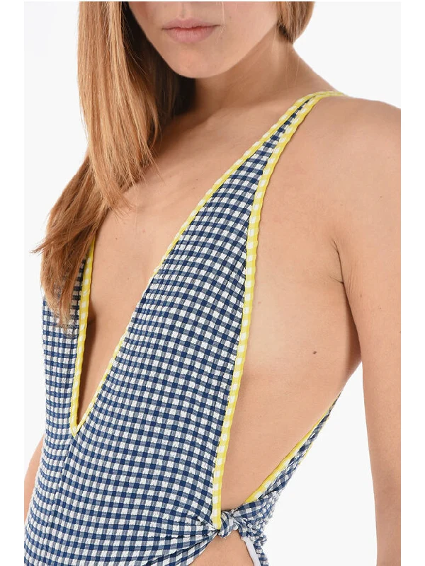 Bfsw Tessah Check Pattern One-Piece Swimsuit - Image 3