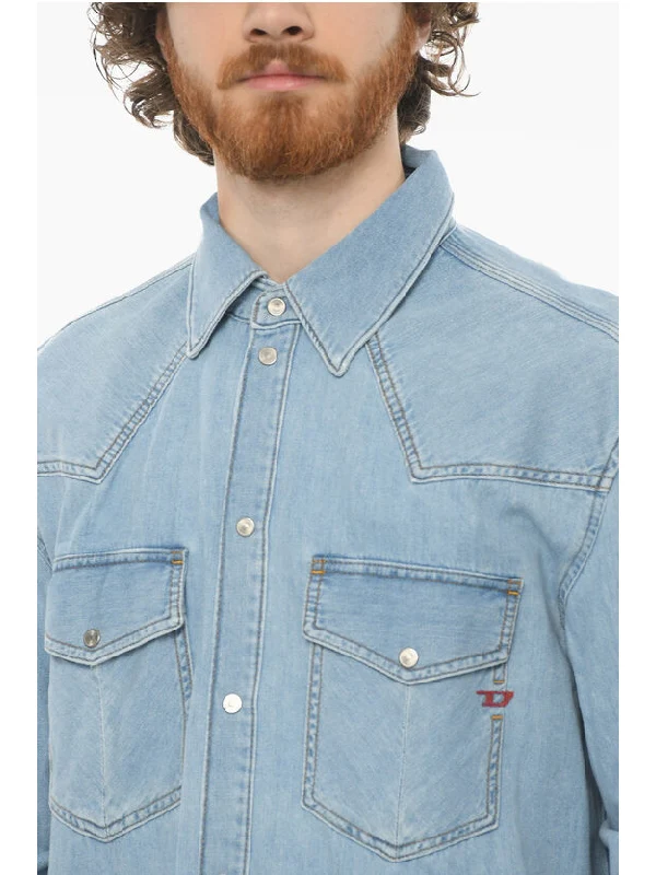 Diesel Blue Shirts - Image 3
