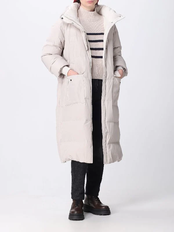 Cotton Blend Hood Long Padding - Image 3