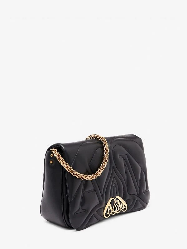 Seal Padded Lambskin Chain Bag - Image 3