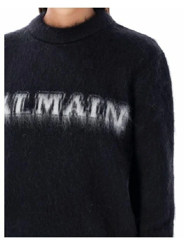 Retro Logo Mohair Knit - Image 4