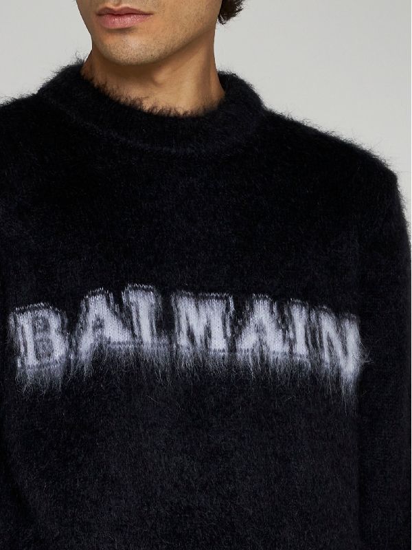 Retro Logo Mohair Knit - Image 3