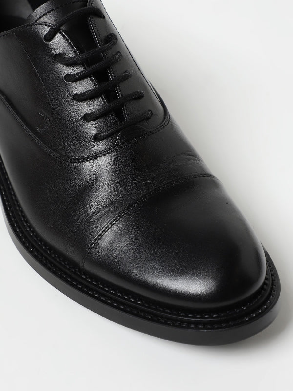 Logo Stamping Lace-Up Shoes - Image 4