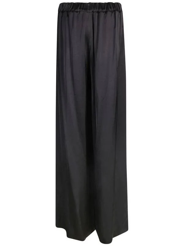 Pleats Detail Wool Blend Pants - Image 2