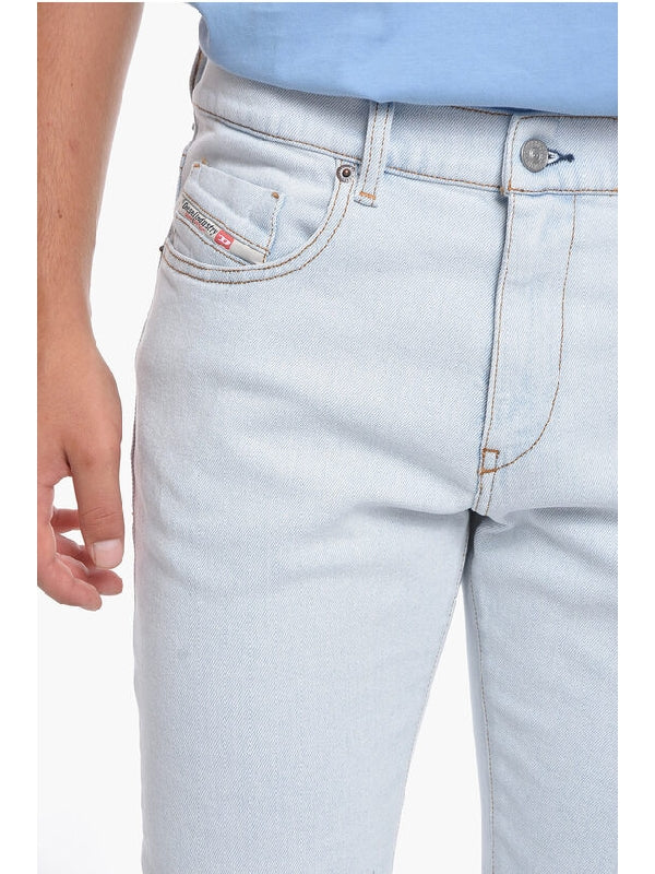 D Strukt Logo Embroidery Denim Pants - Image 3