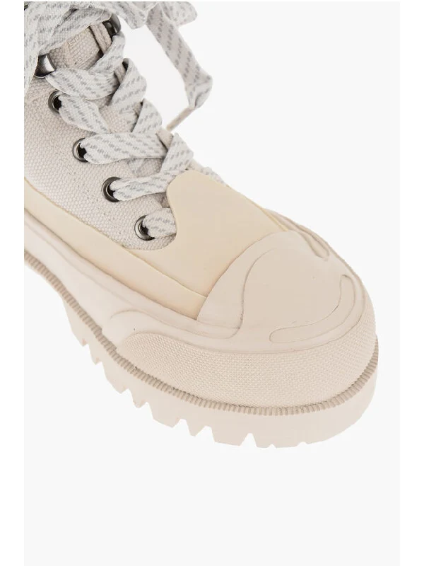 D Hiko Canvas Hiking Boots - Image 4