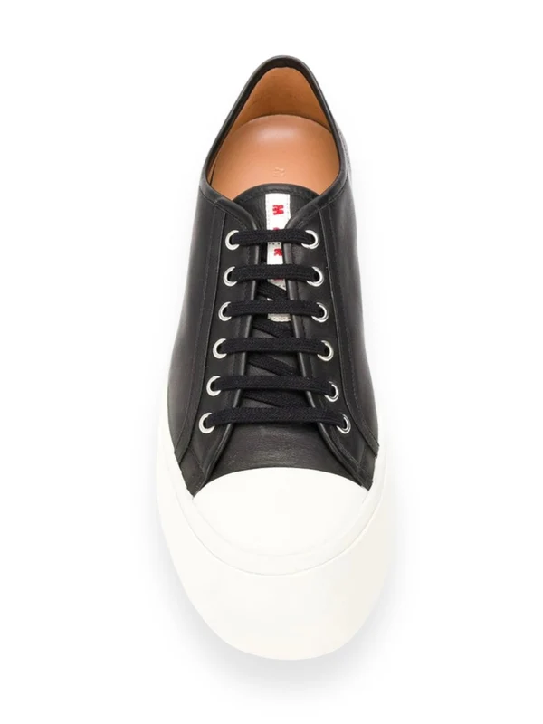 Pablo Lace-Up Leather Sneakers - Image 2