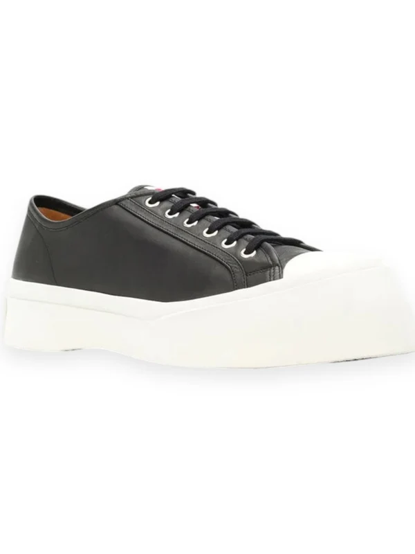 Pablo Lace-Up Leather Sneakers - Image 3