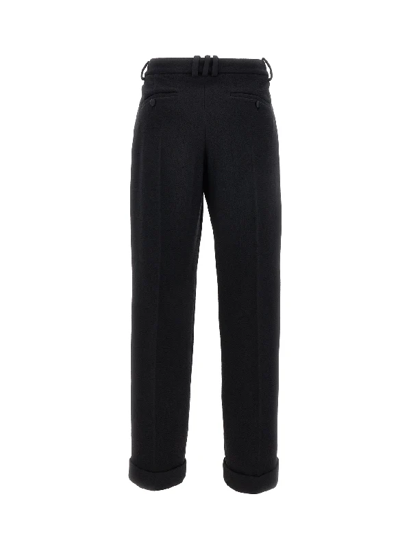 Tailored Tapered Wool Pants - Image 2