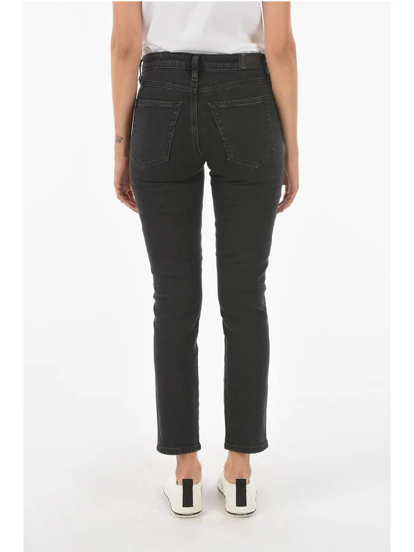 Babhila Cropped Denim Pants - Image 2