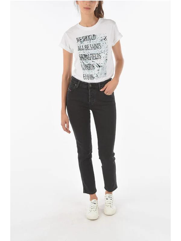 Babhila Cropped Denim Pants - Image 4