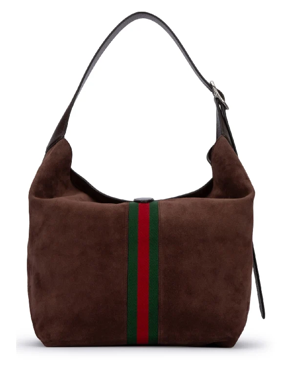 Gucci Jackie 1961 Medium Brown Cross Bags - Image 3