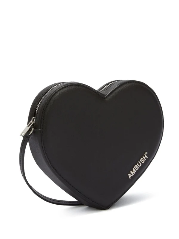 Logo Flat Heart Crossbody Bag - Image 3