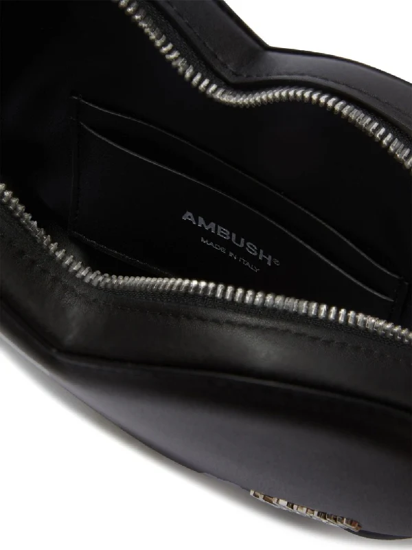 Logo Flat Heart Crossbody Bag - Image 4