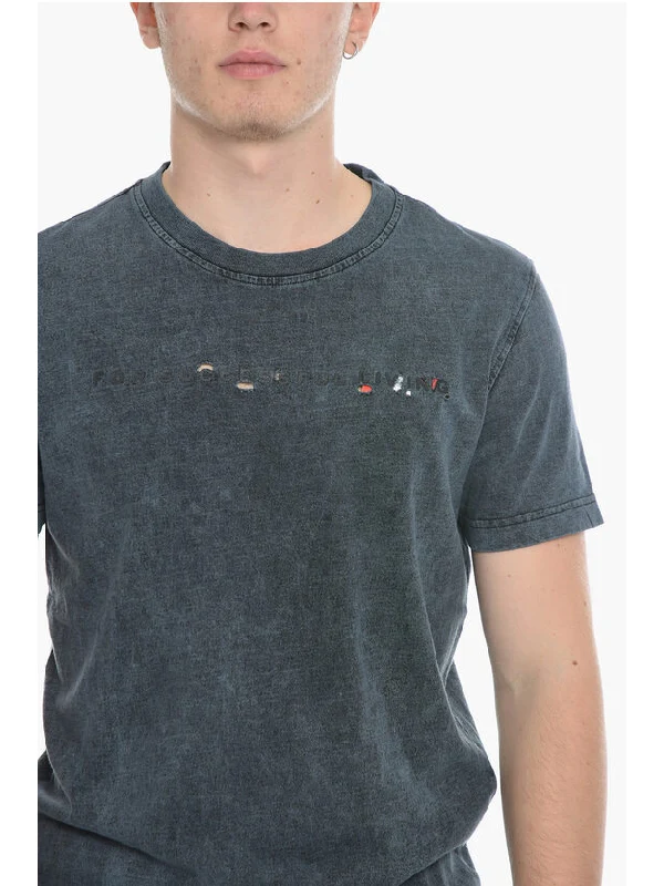 T Diegor Cotton Crewneck T-Shirt - Image 3