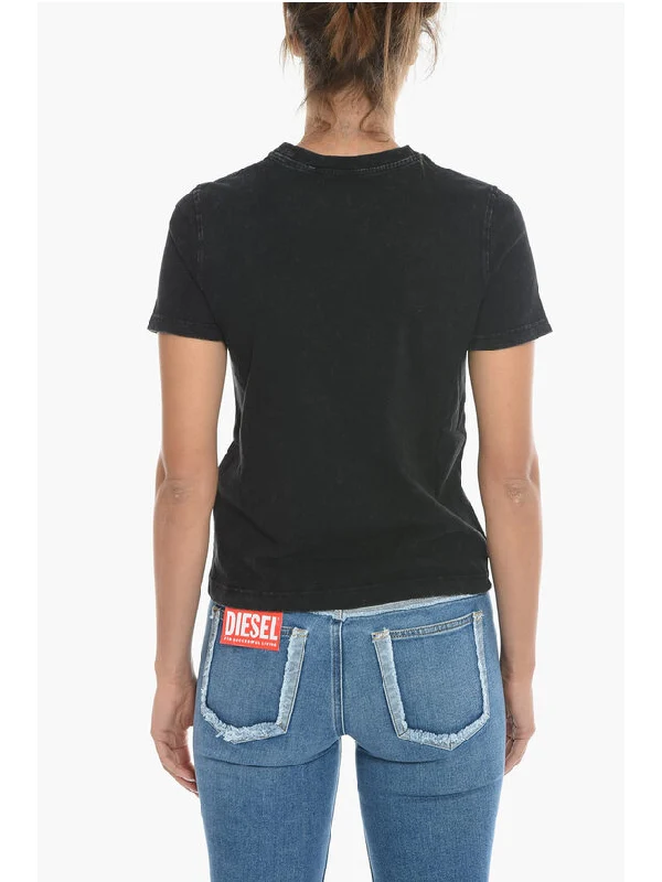 T Reg Cotton Crewneck T-Shirt - Image 2