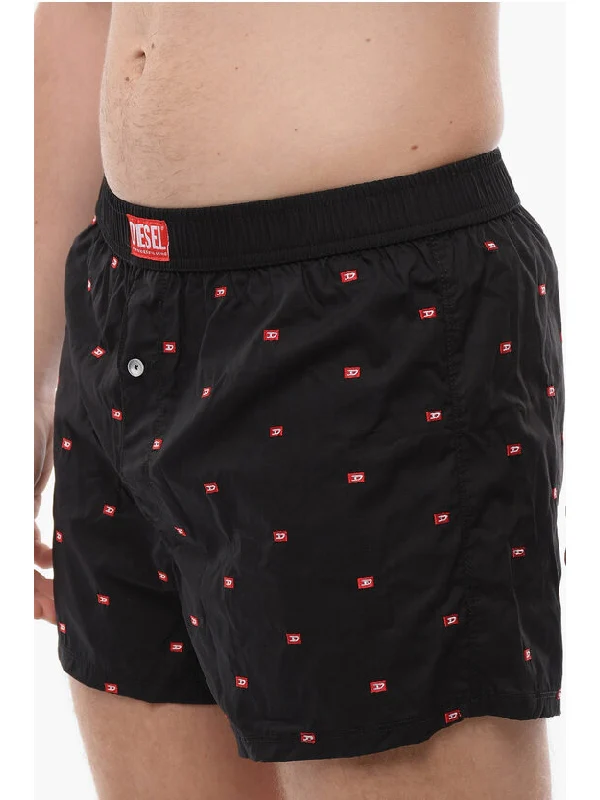 Allover Monogram Embroidery Boxer Panty - Image 3