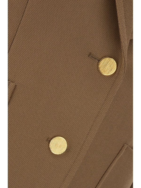 Back Horsebit Embellished Single Jacket - Image 3