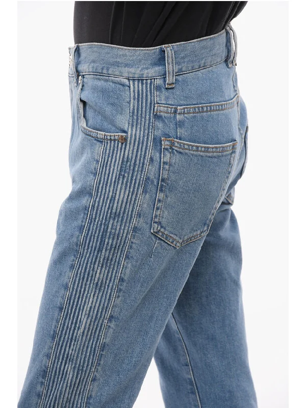 Balmain Blue Denim Pants - Image 4