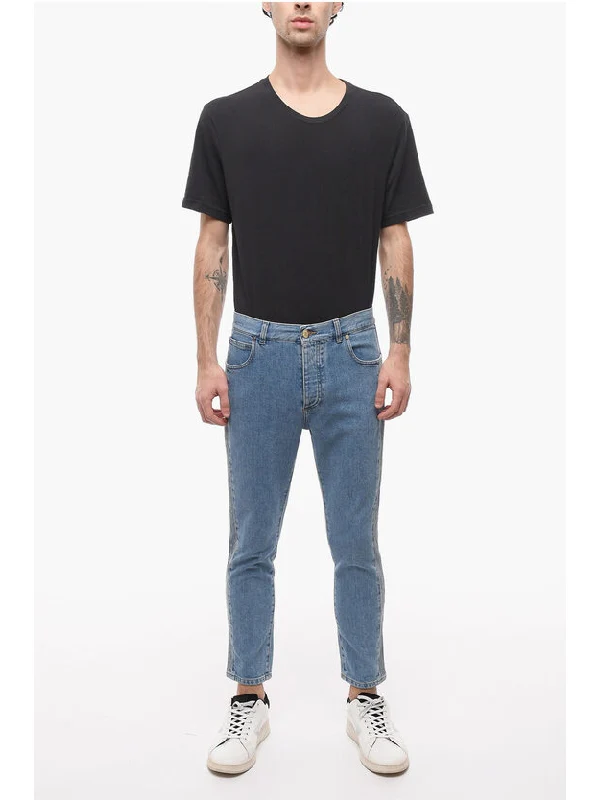 Balmain Blue Denim Pants - Image 5