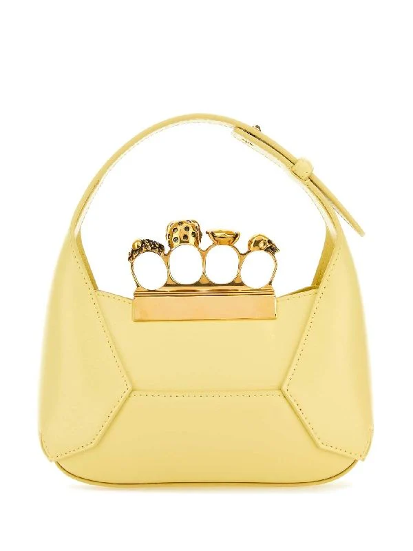 Jewel Leather Mini Hobo Bag - Image 3