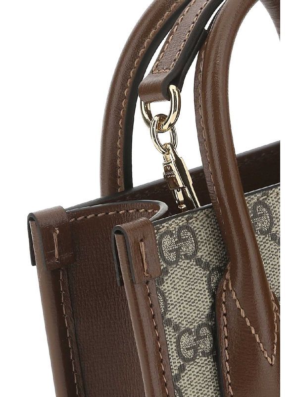Interlocking G Supreme Canvas Mini Tote
  Bag - Image 3