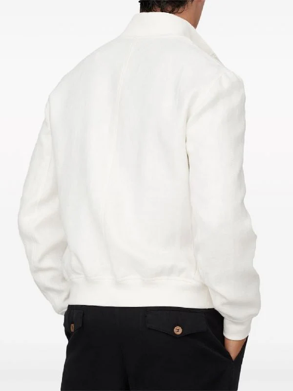 Pocket Button High Neck Jacket - Image 3