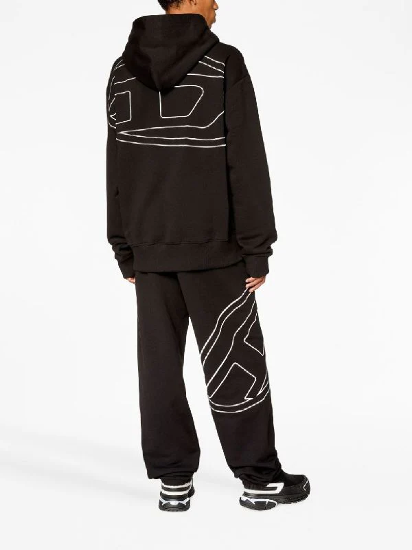 Megocal D Logo Embroidery Hoodie - Image 3