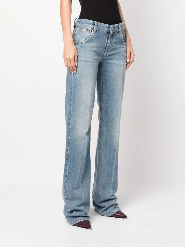Flare Denim Pants - Image 3