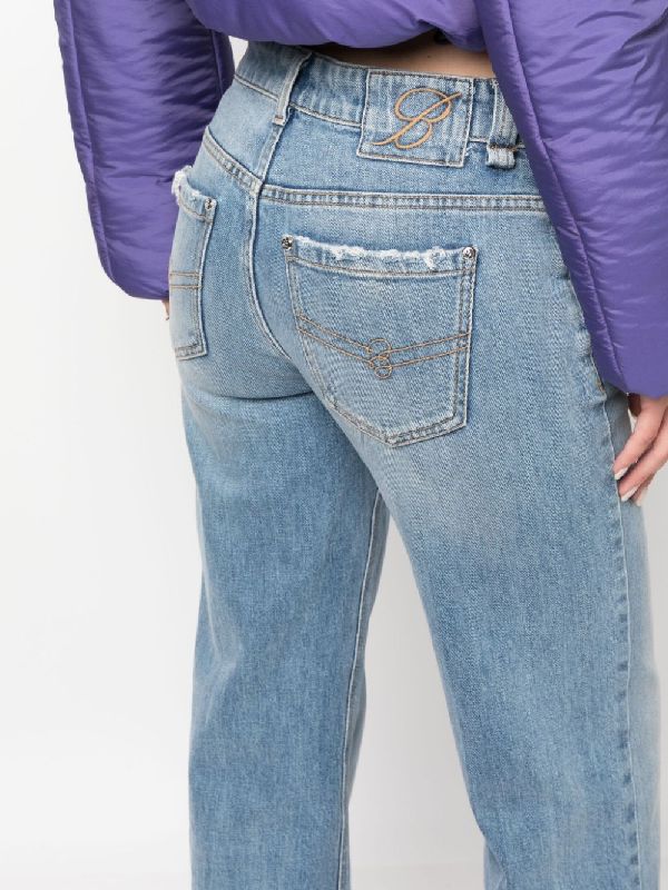 Flare Denim Pants - Image 5