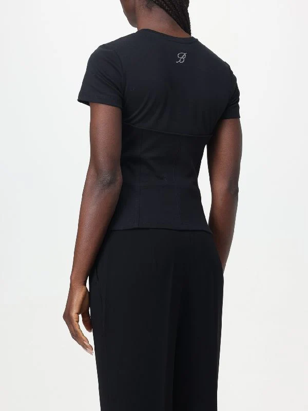 Corset Detail T-Shirt - Image 2